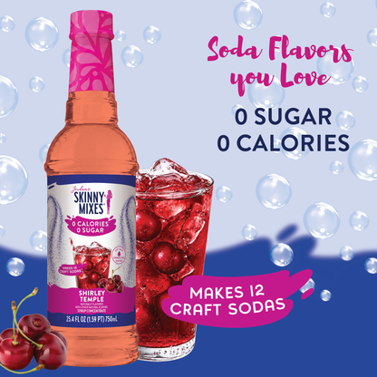 Skinny Shirley Temple Soda Syrup