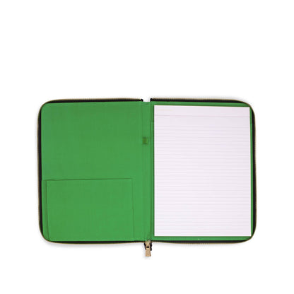 Kate Spade Notepad Zip Folio- Modern Leopard