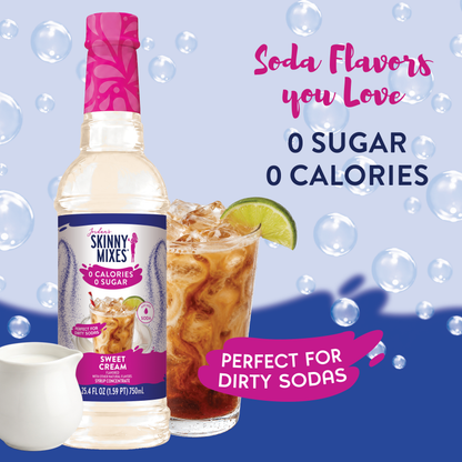 Skinny Sweet Cream Dirty Soda Syrup