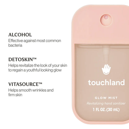 Touchland Rosewater Glow Hand Sanitizer