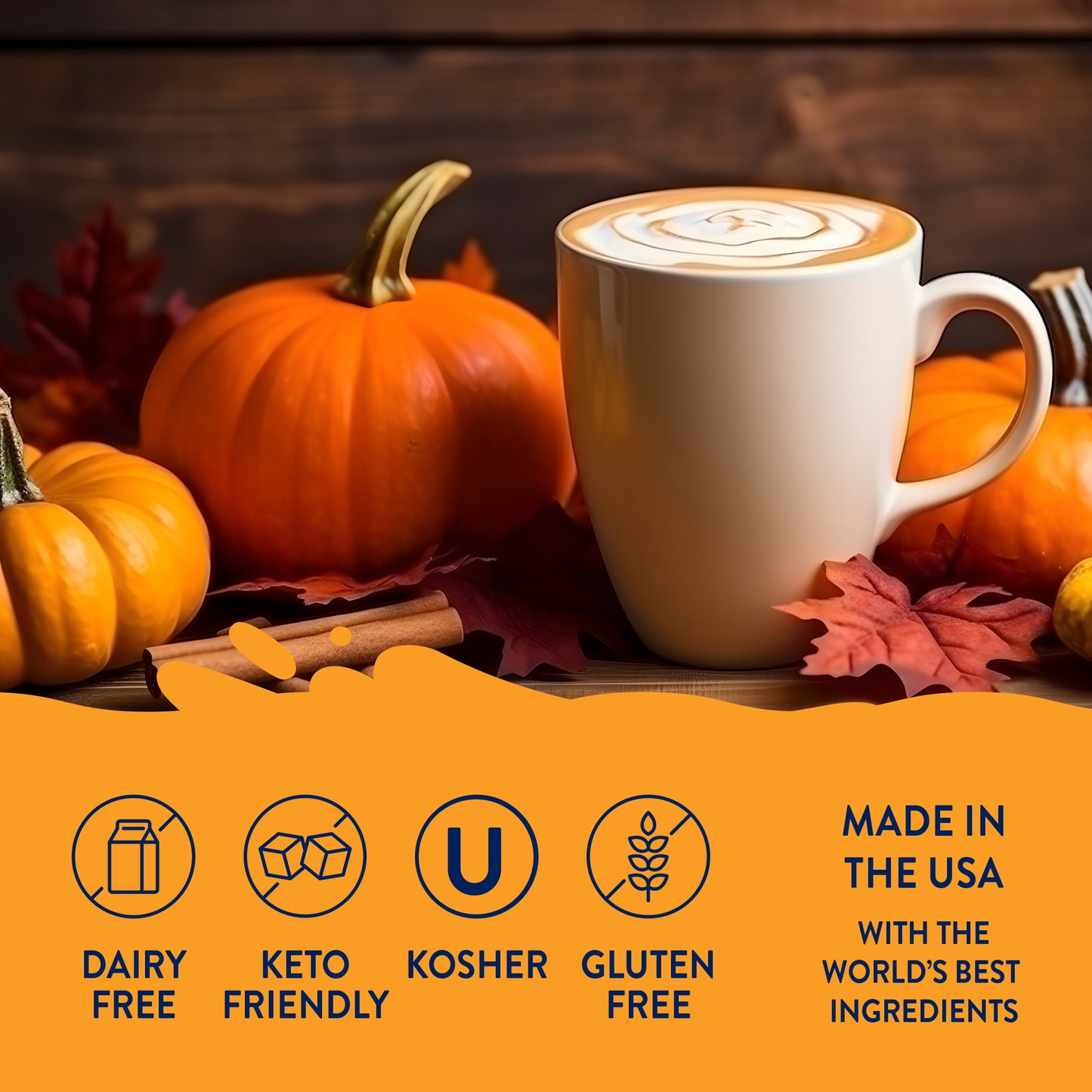 Skinny Pumpkin Pecan Waffle Syrup