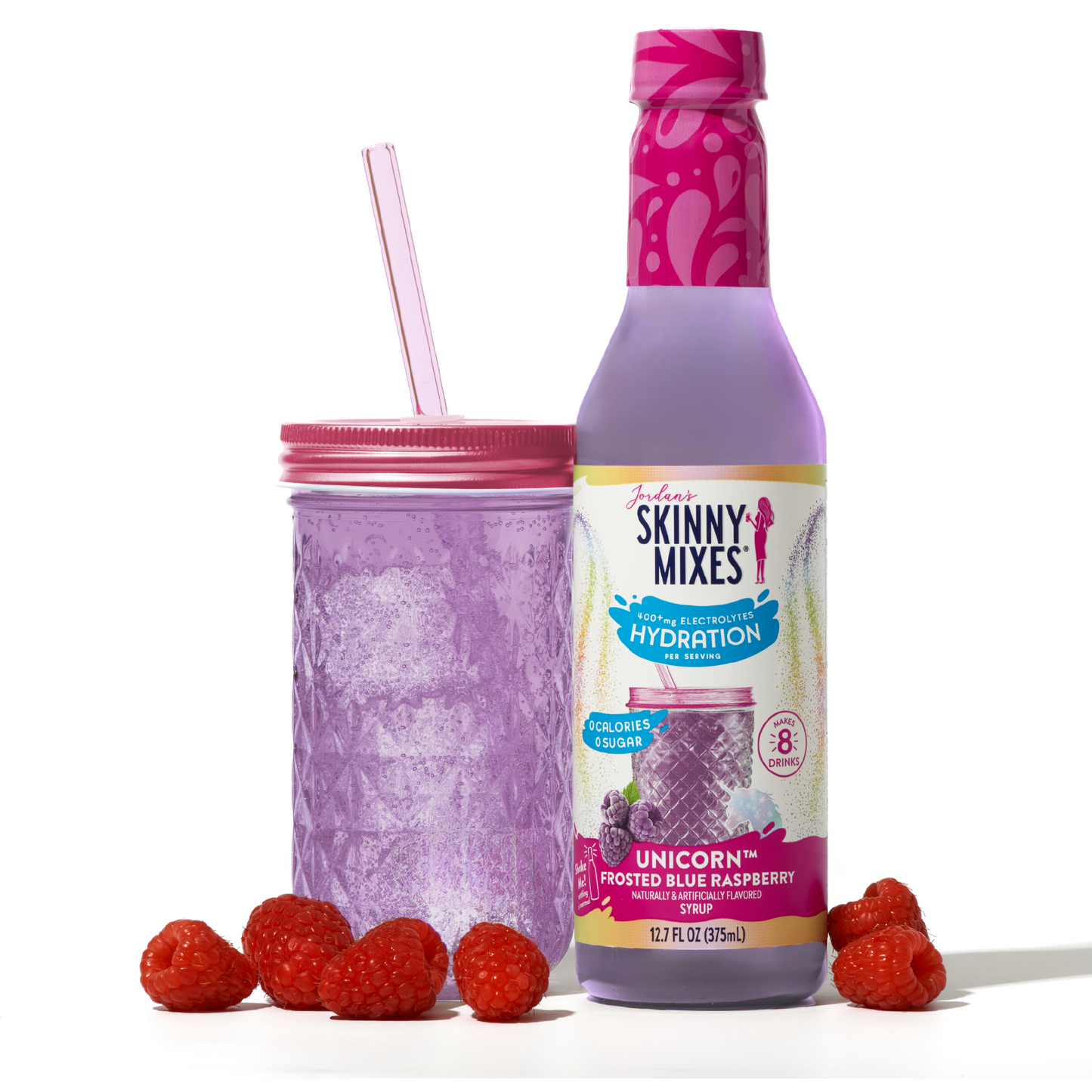 Skinny Unicorn Hydration Syrup with Electrolytes 375 ml