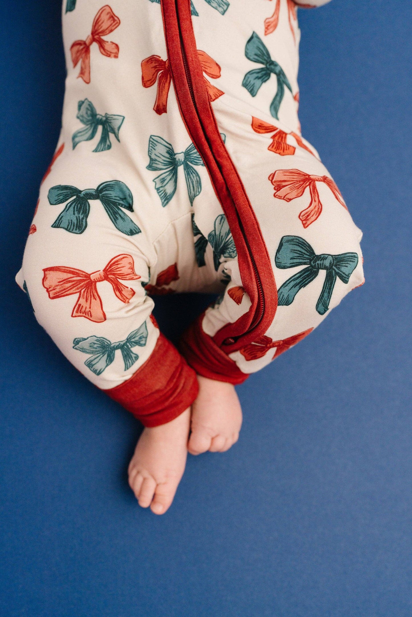 Patriotic Bows Bamboo Sleeper