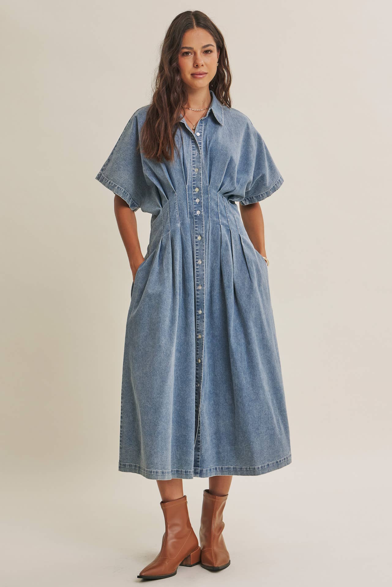 Goldie Denim Dress