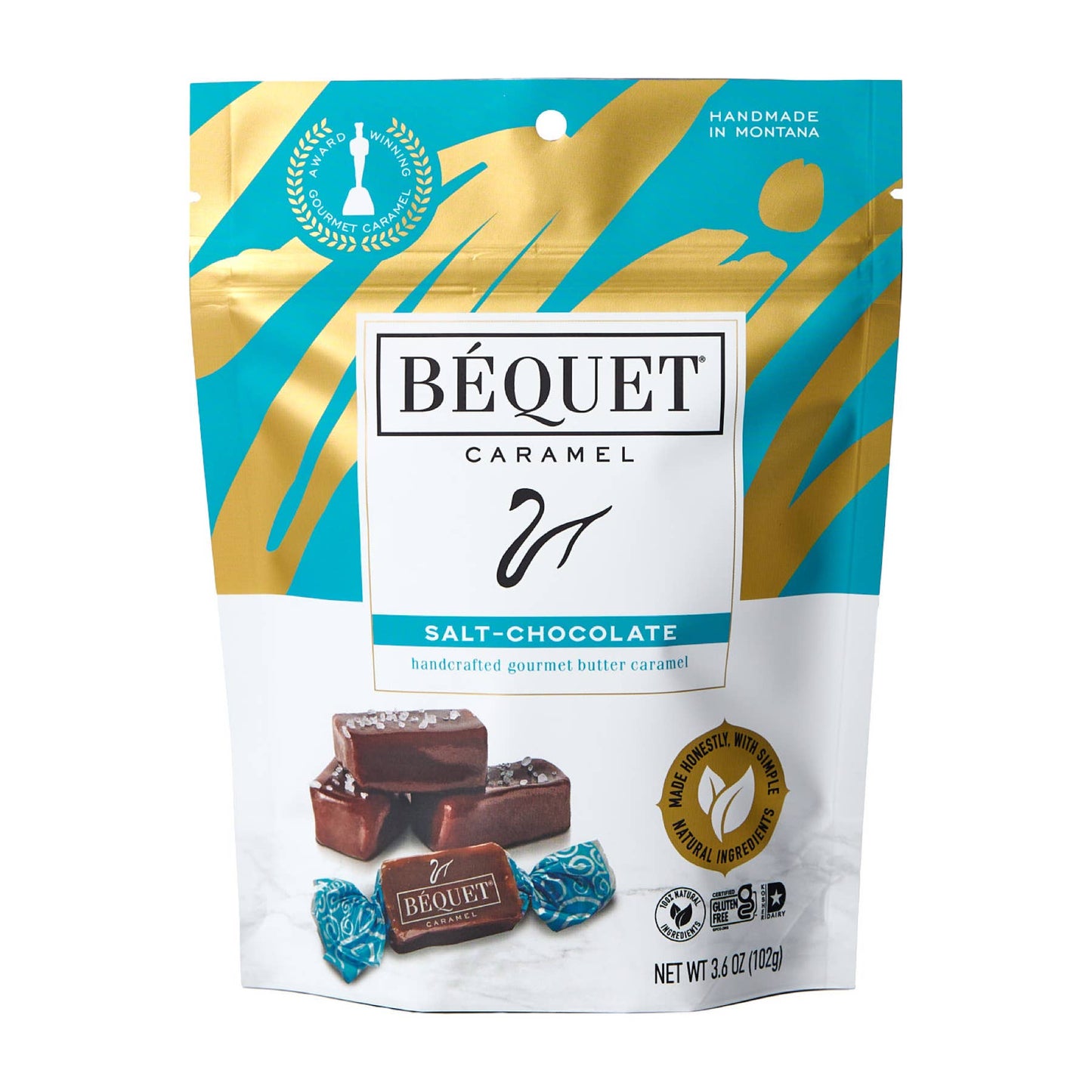 Béquet Gourmet Caramel 3.6 oz Pouch: Classic