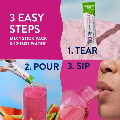 Refresher Stix 16 ct - Watermelon Lime