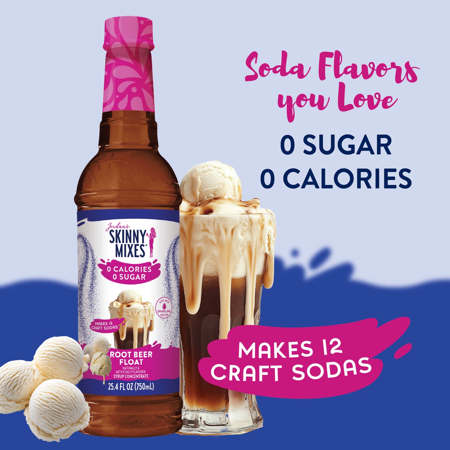 Skinny Root Beer Float Syrup