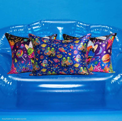 Lisa Frank® x Kitsch Satin Pillowcase in Zoomer™ & Zorbit™