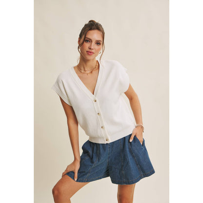 Summer Denim Flared Shorts