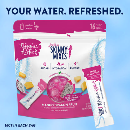 Refresher Stix 16 ct - Mango Dragon Fruit