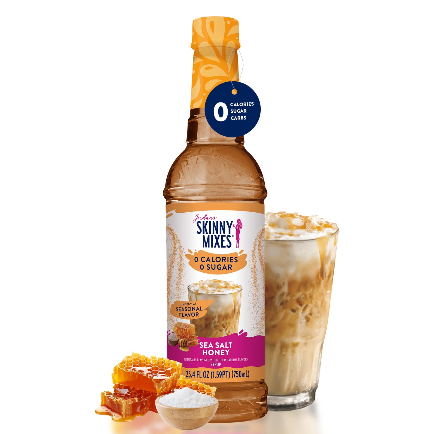 Skinny Sea Salt Honey Syrup