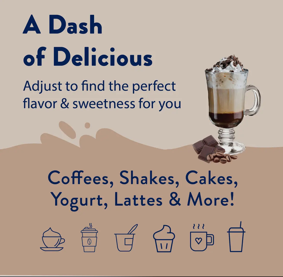 Skinny Salted Dark Chocolate Espresso Syrup