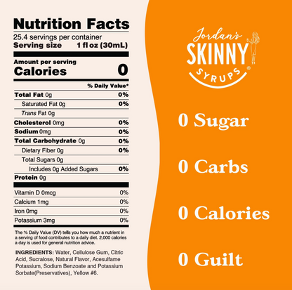Skinny Peach Syrup
