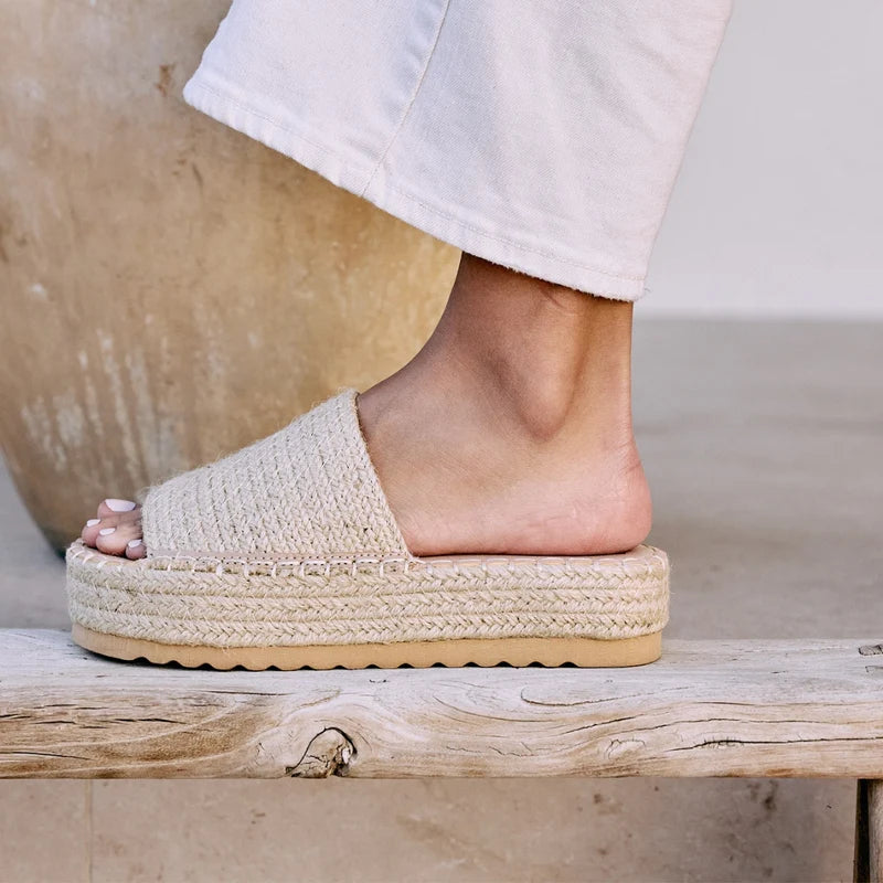 Matisse Del Mar Platform- Natural Rope