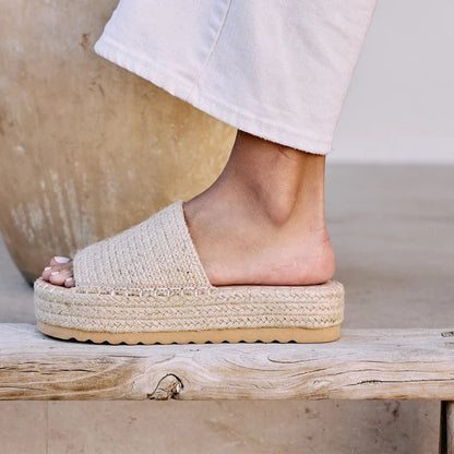 Matisse Del Mar Platform- Natural Rope