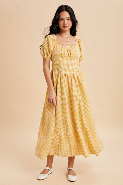 Lucy Gingham Dress