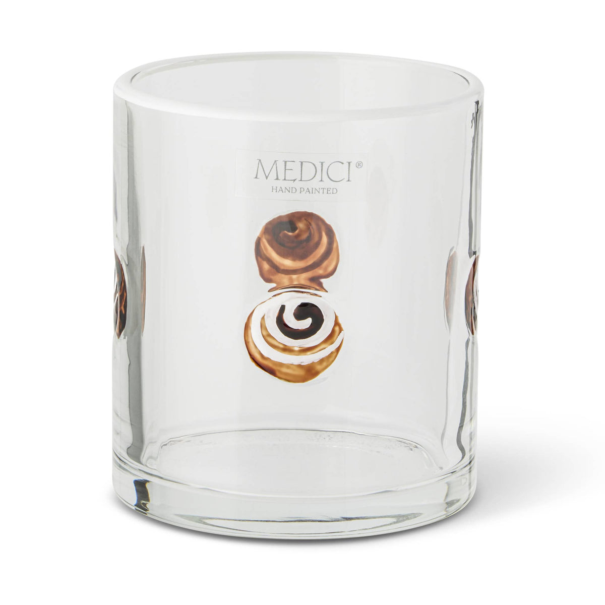 Cinnamon Bun Icon Glass