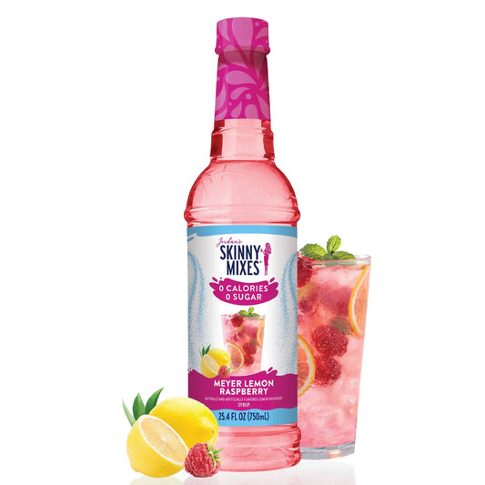 Skinny Meyer Lemon Raspberry Syrup