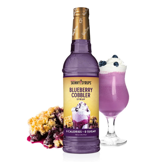 Skinny Blueberry Cobbler Syrup