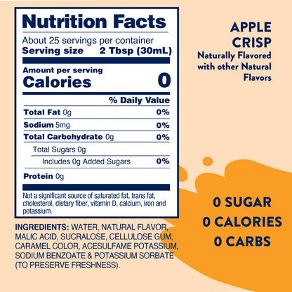 Skinny Apple Crisp Syrup