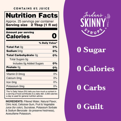 Skinny Blueberry Cobbler Syrup