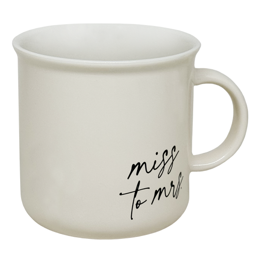Miss to Mrs. 11oz Campfire Coffee Mug