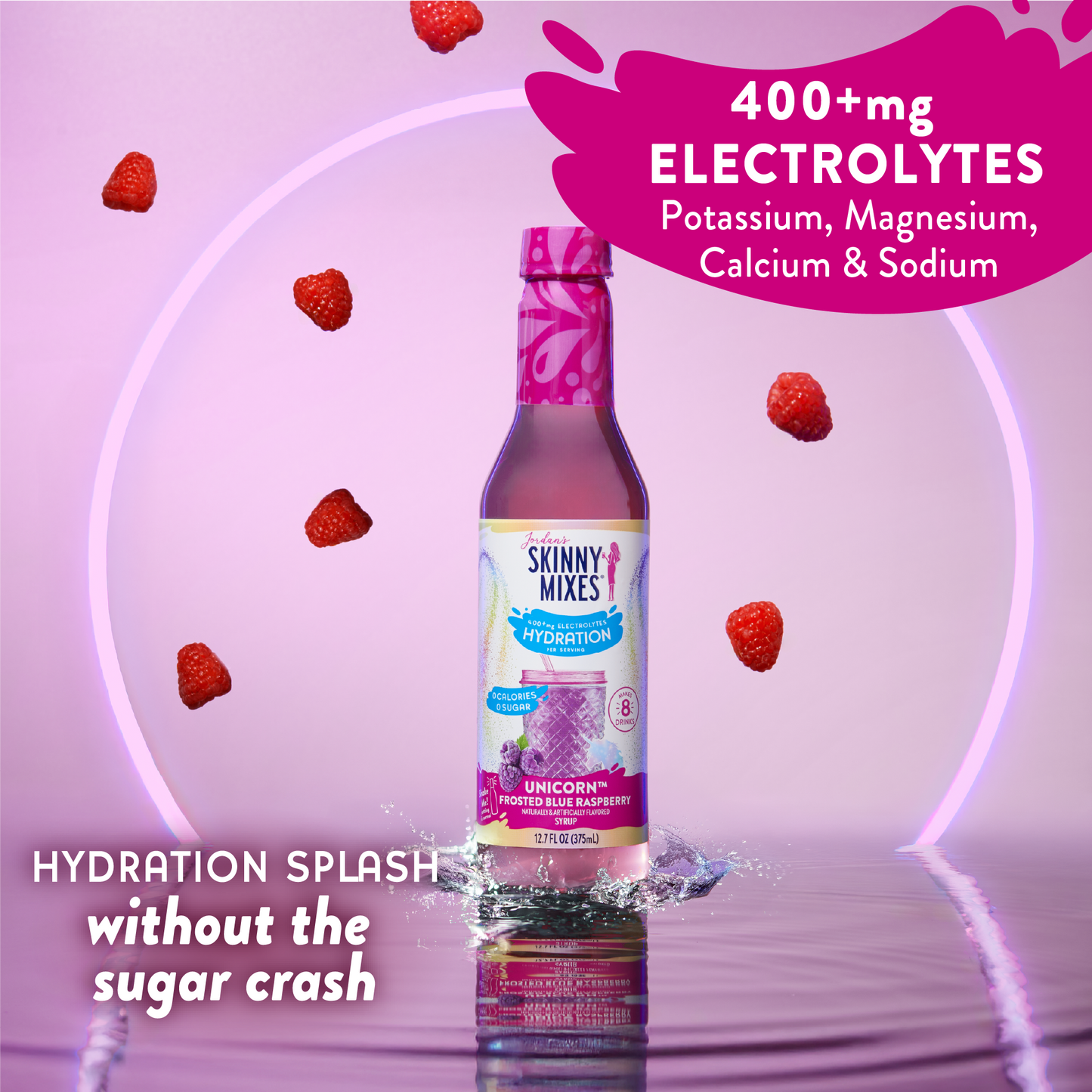 Skinny Unicorn Hydration Syrup with Electrolytes 375 ml