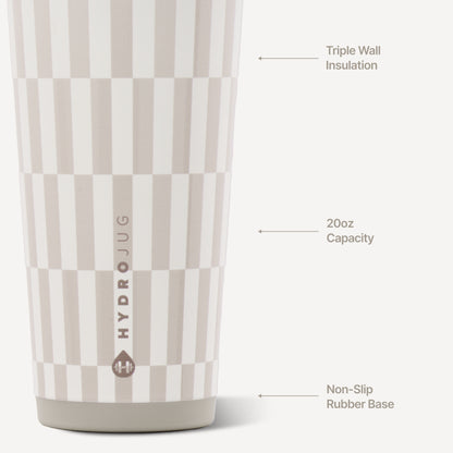 Latte HydroJug 20 oz Everyday Tumbler