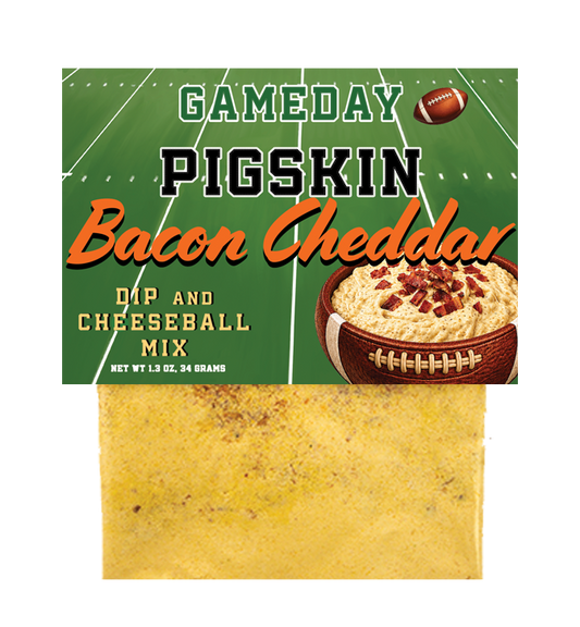 Pigskin Bacon Cheddar Dip Mix - Game Day Collection