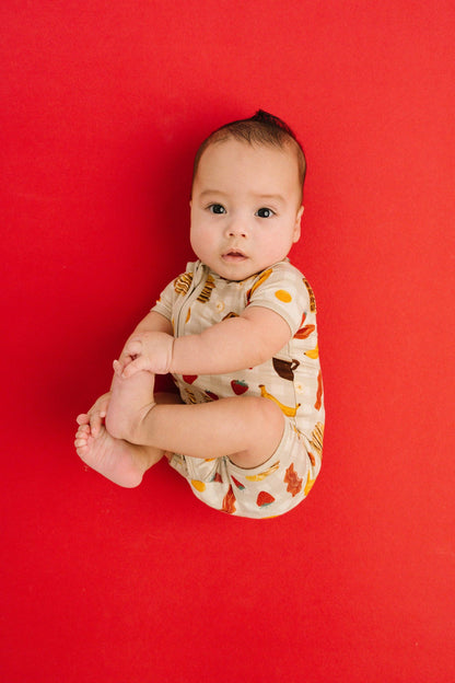 Breakfast Club Bamboo Short Romper