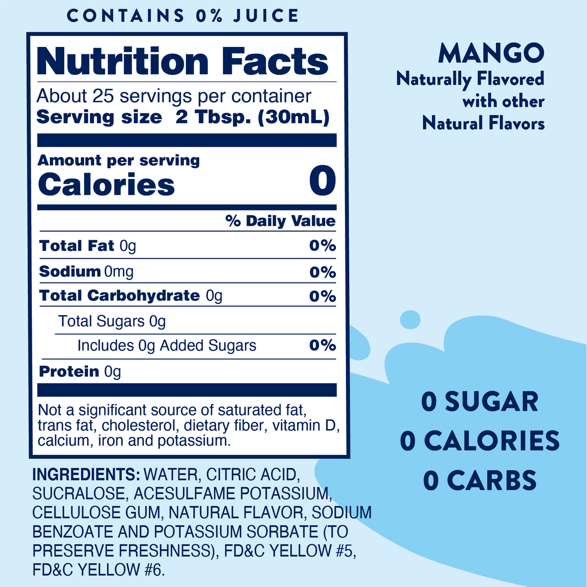 Skinny Mango Syrup