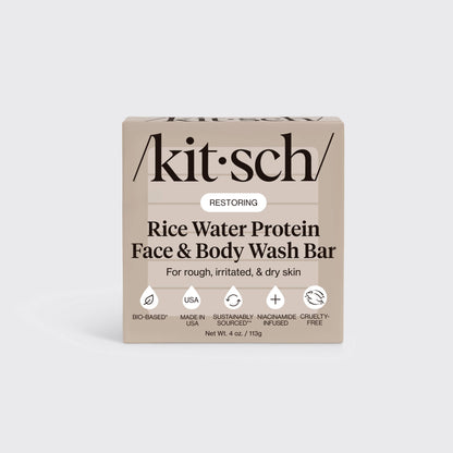 Rice Water Protein Face & Body Wash Bar