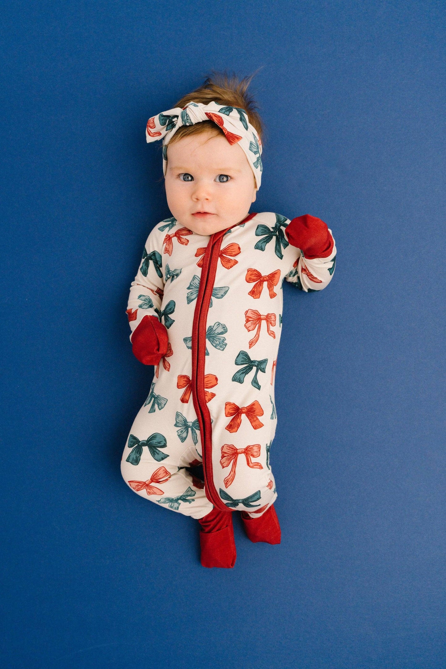 Patriotic Bows Bamboo Sleeper