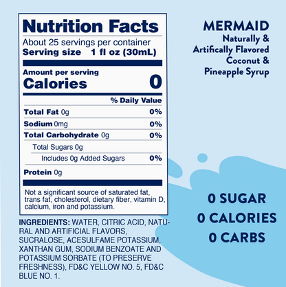 Skinny Mermaid Syrup