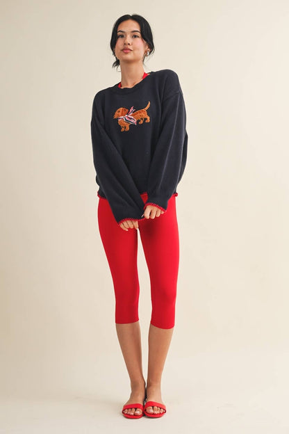 Patriotic Dachshund Sweater