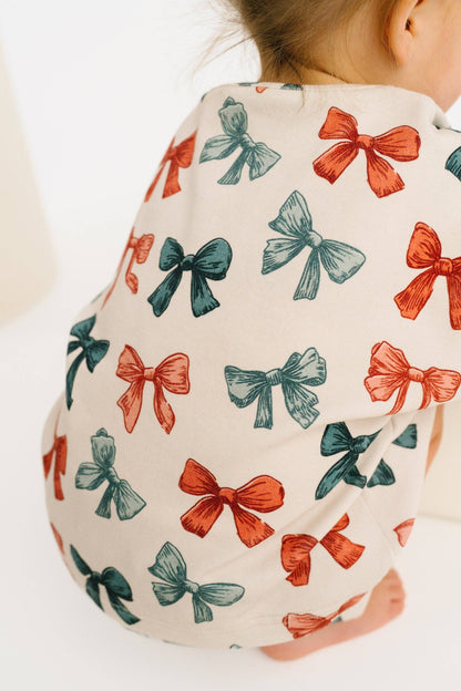 Patriotic Bows Slouchy Set
