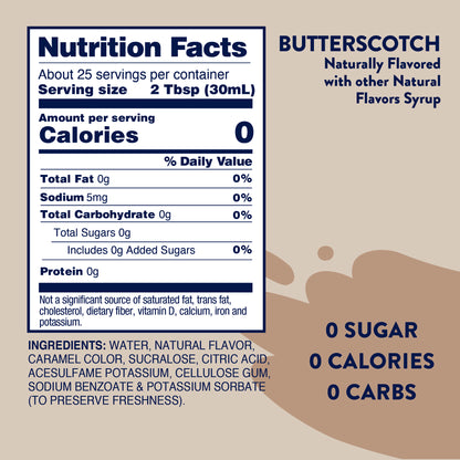Skinny Butterscotch Syrup