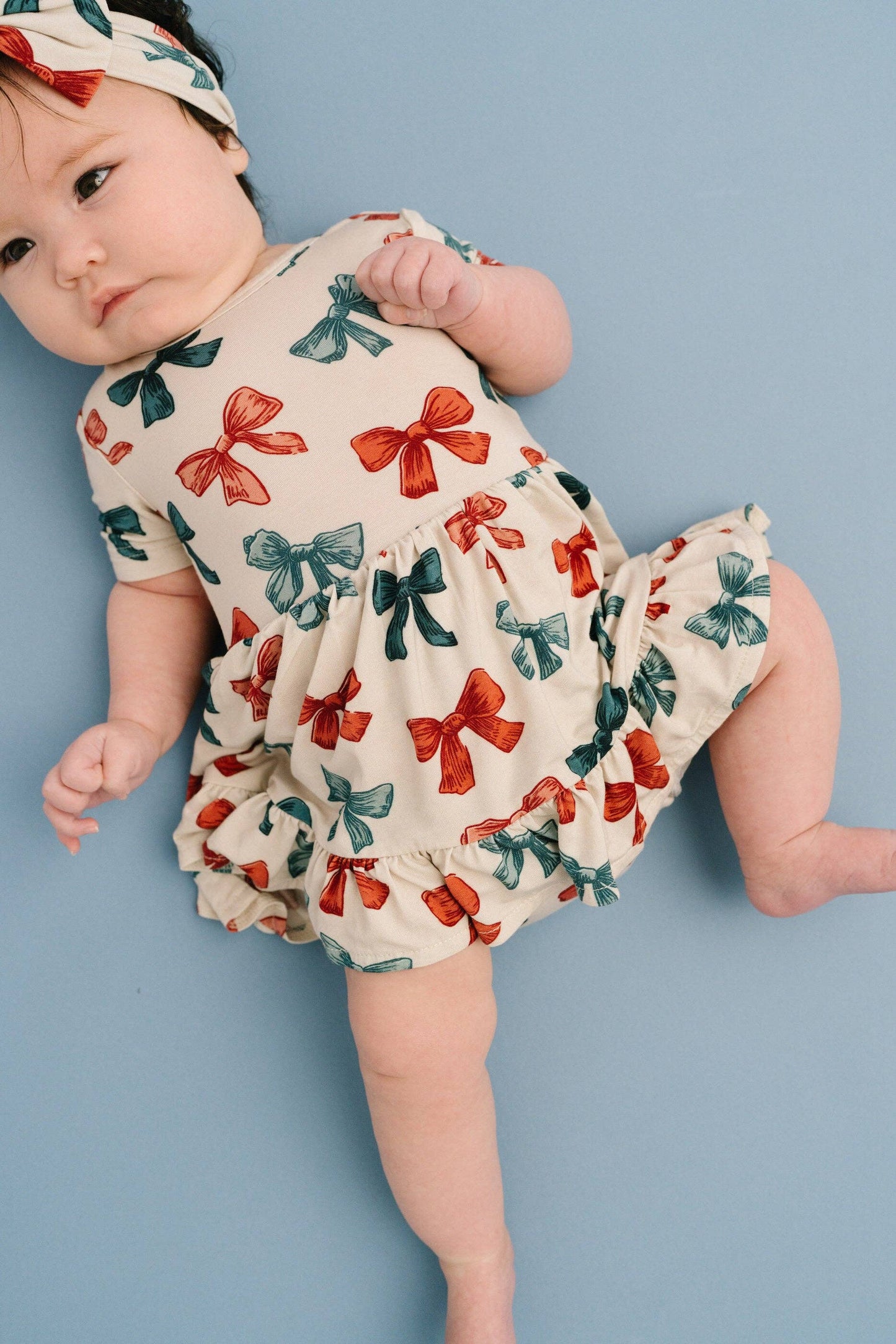 Patriotic Bows Bamboo Dress