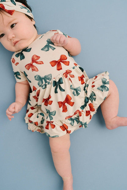 Patriotic Bows Bamboo Dress