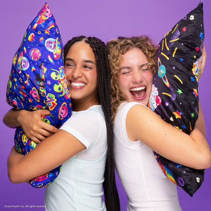 Lisa Frank® x Kitsch Satin Pillowcase in Zoomer™ & Zorbit™