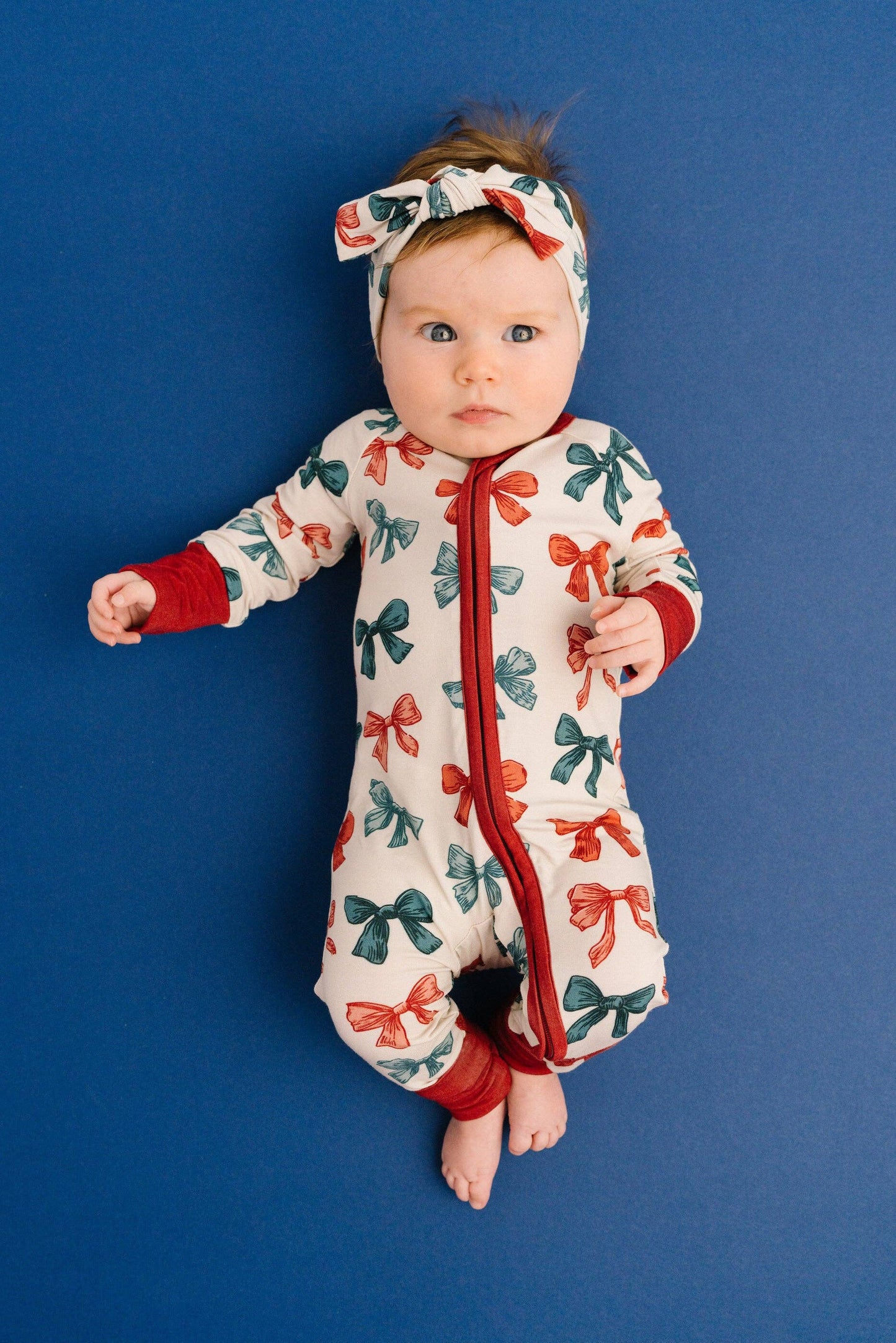 Patriotic Bows Bamboo Sleeper