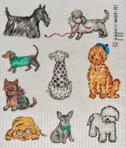 Dog Fancy Swedish Dishcloth