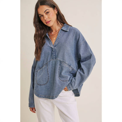Easy Living Oversized Top