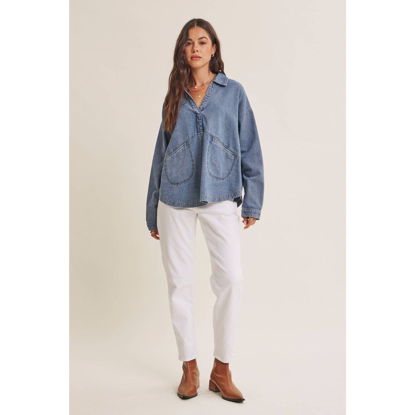 Easy Living Oversized Top