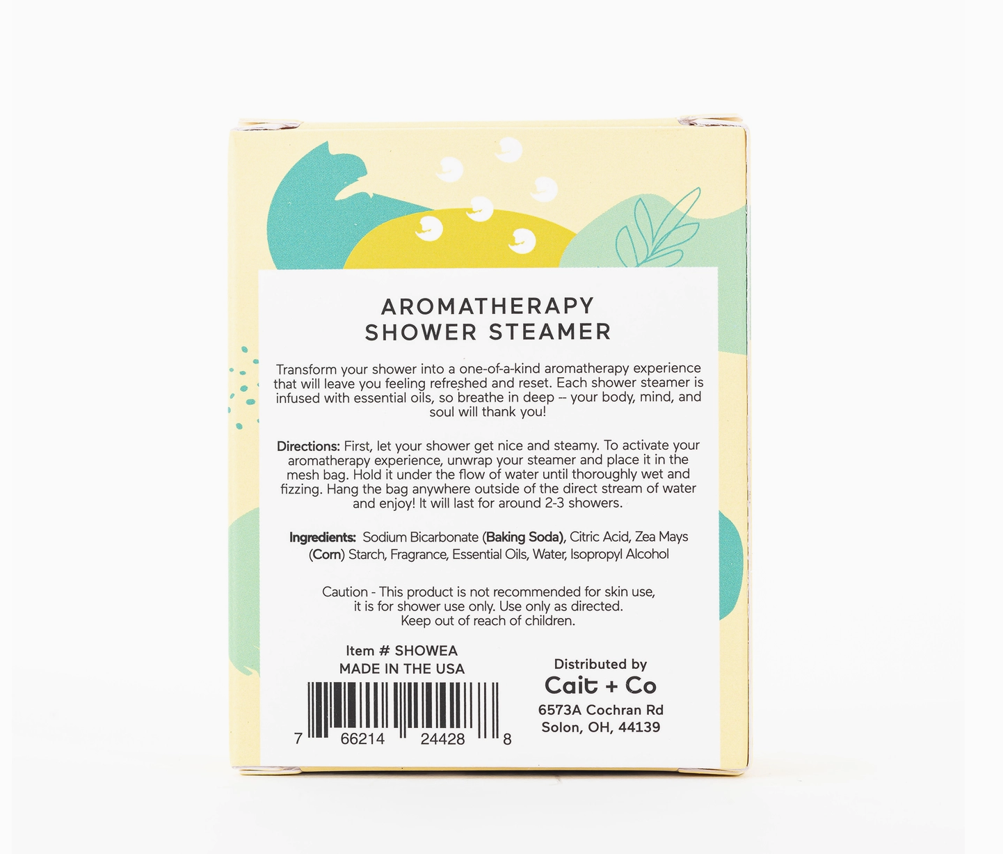 Luxe Eucalyptus + Aloe Shower Steamer Fizzy Bomb