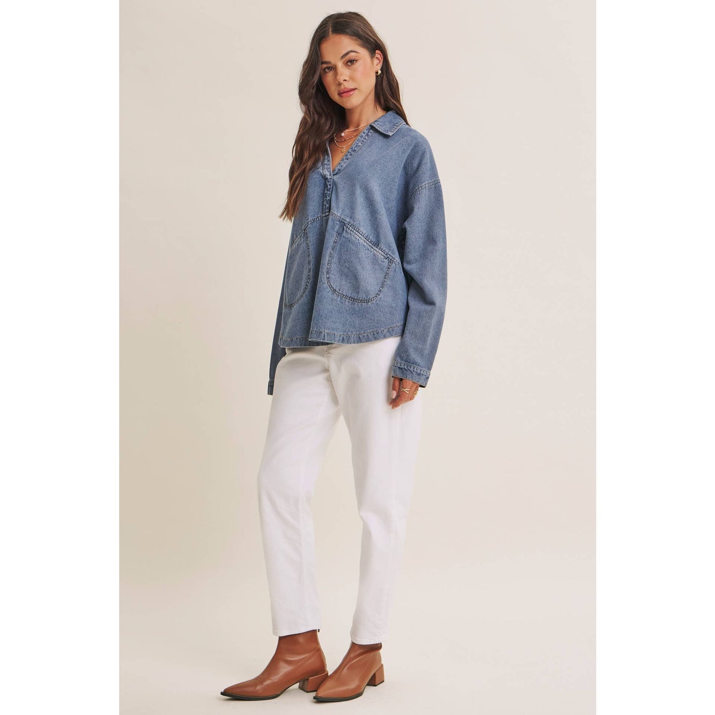 Easy Living Oversized Top