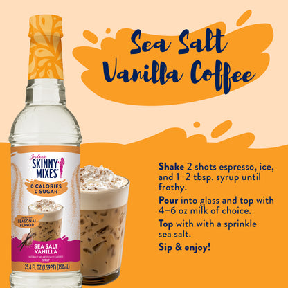 Skinny Sea Salt Vanilla Syrup
