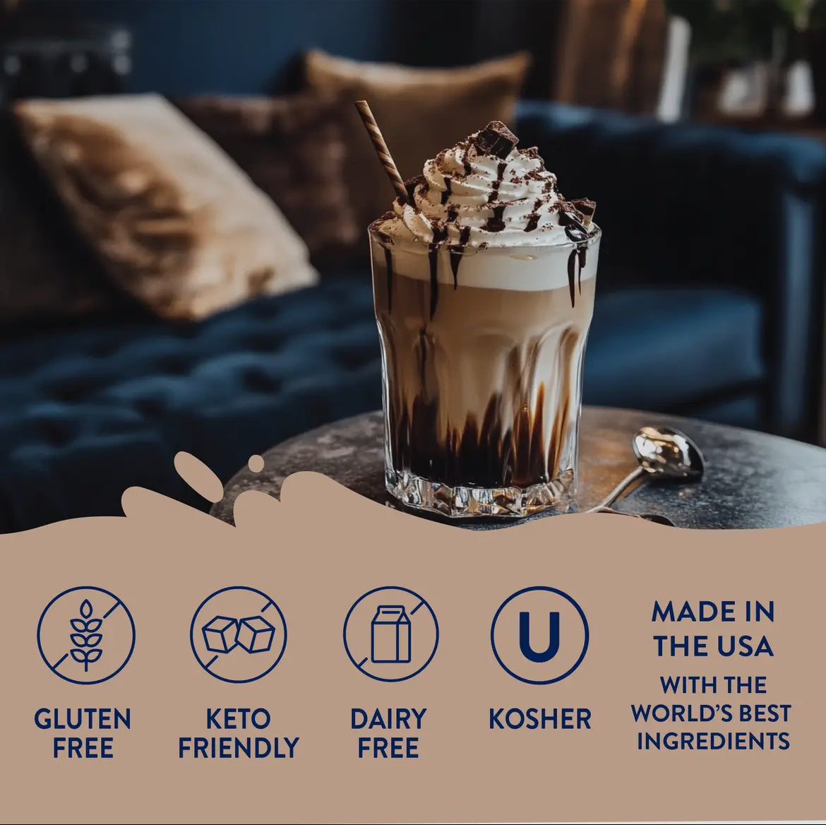 Skinny Salted Dark Chocolate Espresso Syrup