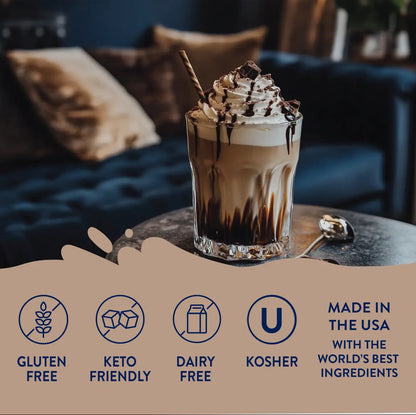 Skinny Salted Dark Chocolate Espresso Syrup
