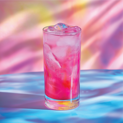 Skinny Strawberry Dragon Fruit Energy Syrup - 375ml